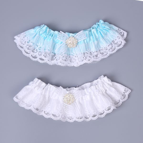 wedding garter blue lace bridal garter set rhinestone pearl vintage belt leg loop, Black;white
wedding garter blue lace bridal garter set rhinestone pearl vintage belt leg loop, Black;white