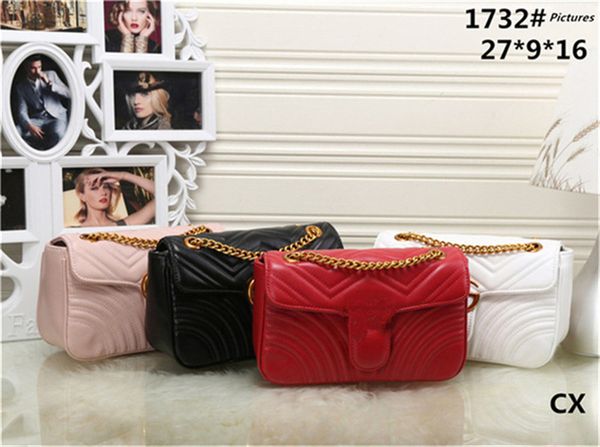 fashion women's bags 4colors famous brand women designer shoulder bag leather chain bag cross body pure color women's handbag cr
fashion women's bags 4colors famous brand women designer shoulder bag leather chain bag cross body pure color women's handbag cr