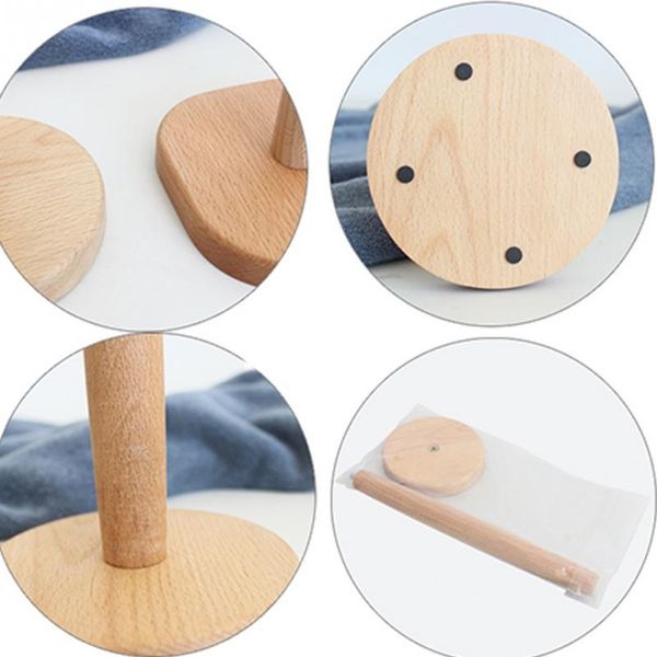 kitchen wooden roll paper towel holder bathroom tissue toilet paper stand napkins rack home table tool accessories round base bathroom stora
kitchen wooden roll paper towel holder bathroom tissue toilet paper stand napkins rack home table tool accessories round base bathroom stora