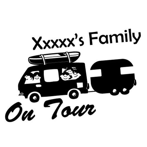 15*10.3cm custom family name on tour sticker decal funny car window bumper novelty jdm drift vinyl decal sticker
15*10.3cm custom family name on tour sticker decal funny car window bumper novelty jdm drift vinyl decal sticker