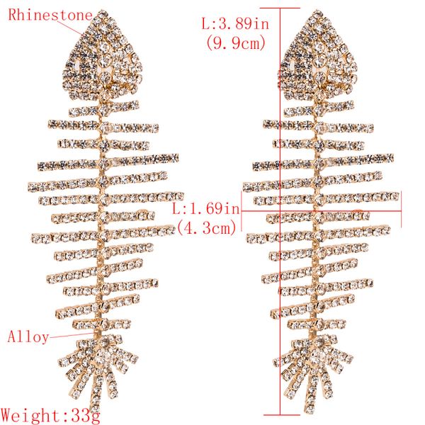 fashion-multilayer set diamond fishbone earrings female claw chain fashion earrings bohemian style, Silver
fashion-multilayer set diamond fishbone earrings female claw chain fashion earrings bohemian style, Silver