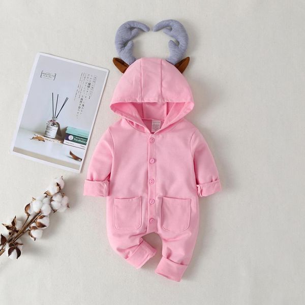 2019 baby spring autumn clothing newborn infant baby girls boys christmas elk horn hooded jumpsuit long sleeve playsuit clothes, Blue
2019 baby spring autumn clothing newborn infant baby girls boys christmas elk horn hooded jumpsuit long sleeve playsuit clothes, Blue