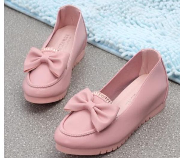 womens shoes in spring and autumn with new style flat bottom round head bowknot 83, Black
womens shoes in spring and autumn with new style flat bottom round head bowknot 83, Black