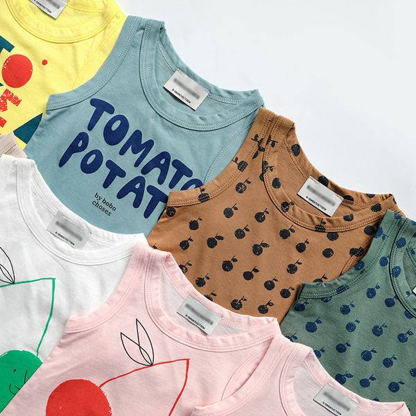 2019ss new products b yuan biao cotton children sleeveless vest garden series, White
2019ss new products b yuan biao cotton children sleeveless vest garden series, White