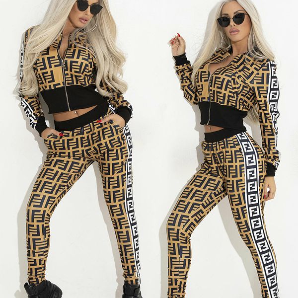 fashion designer brand street style tracksuit ladies sports coat pants two-piece sets women sweatshirts zipper jacket trousers suits, White
fashion designer brand street style tracksuit ladies sports coat pants two-piece sets women sweatshirts zipper jacket trousers suits, White