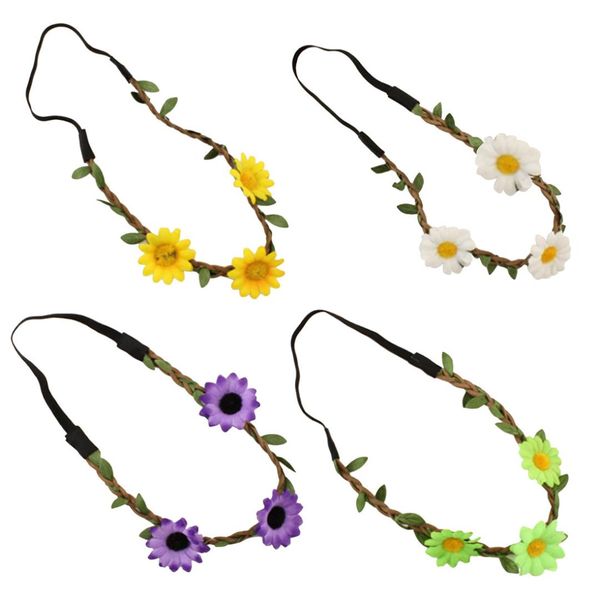 sunflower crown floral fall head band girls hairbands handmade hair wreath bridal headpiece festivals hair band fashion, Slivery;white
sunflower crown floral fall head band girls hairbands handmade hair wreath bridal headpiece festivals hair band fashion, Slivery;white