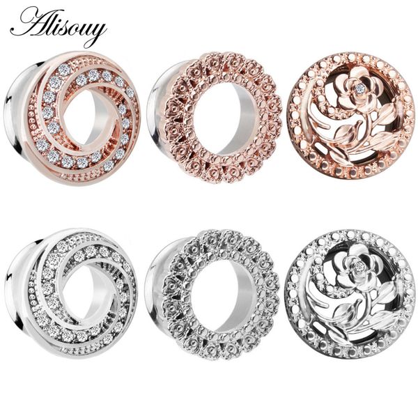 alisouy fashion 2pcs stainless steel ear tunnel reamer ear dilators gauges dangle stretcher expander body piercing 6mm-16mm, Slivery;golden 
alisouy fashion 2pcs stainless steel ear tunnel reamer ear dilators gauges dangle stretcher expander body piercing 6mm-16mm, Slivery;golden