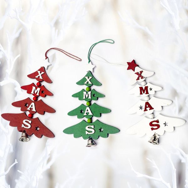 creative colorful wooden christmas decor hanging letter bell tag ornament tree for christmas party decorations
creative colorful wooden christmas decor hanging letter bell tag ornament tree for christmas party decorations