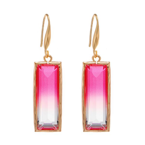 new square gradient color crystal dangle earrings temperament personality for women wedding party fashion long earrings jewelry, Golden
new square gradient color crystal dangle earrings temperament personality for women wedding party fashion long earrings jewelry, Golden
