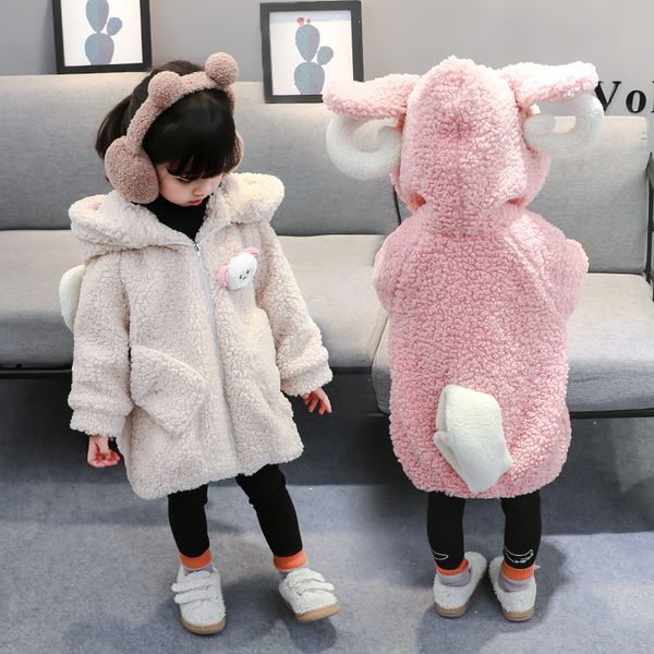 toddler baby winter long sleeve warm fleece 3d sheep hooded zipper outerwear coats children down jacket warm clothes, White
toddler baby winter long sleeve warm fleece 3d sheep hooded zipper outerwear coats children down jacket warm clothes, White