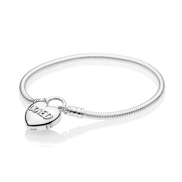 new 100% 925 sterling silver 597806 moments smooth bracelet with loved heart padlock clasp fit diy charm women original fashion jewelry gift, Golden;silver
new 100% 925 sterling silver 597806 moments smooth bracelet with loved heart padlock clasp fit diy charm women original fashion jewelry gift, Golden;silver