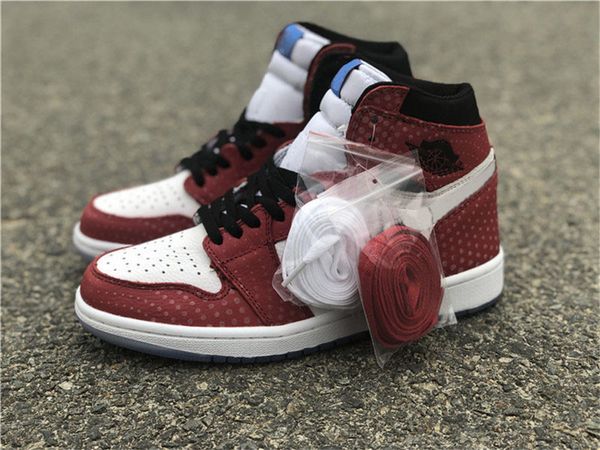 Аутентичные 2018 год выпуска 1 High Spider-Man Origin Story 1S Gym Red Photo Синий Белый Черный Мужчины Баскетбол обувь Спортивные кроссовки 555088-602
Аутентичные 2018 год выпуска 1 High Spider-Man Origin Story 1S Gym Red Photo Синий Белый Черный Мужчины Баскетбол обувь Спортивные кроссовки 555088-602