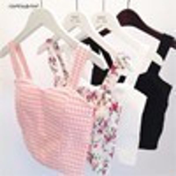 sashes cami short tank female cute floral women dill black cropped tube tank women feminino bustier, White
sashes cami short tank female cute floral women dill black cropped tube tank women feminino bustier, White