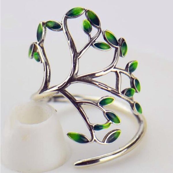 simple ladies green tree plant ring creative silver color adjustable leaves ring unique style daily life party rings for girls, Slivery;golden
simple ladies green tree plant ring creative silver color adjustable leaves ring unique style daily life party rings for girls, Slivery;golden