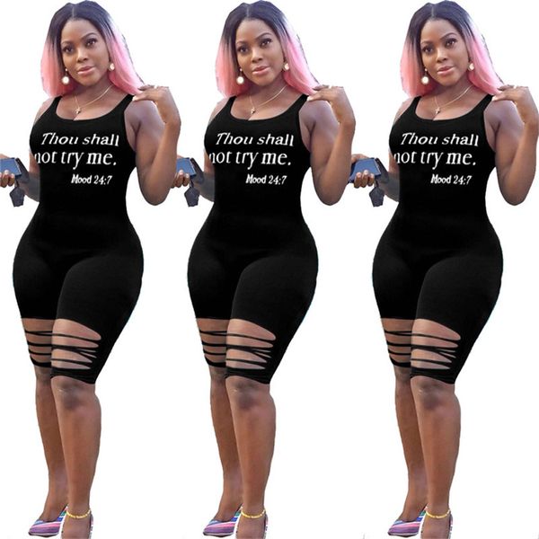 women jumpsuits ripped rompers strap onesie sleeveless bodysuits bodycon overalls summer clothing letter print one piece pants 3399, Black;white
women jumpsuits ripped rompers strap onesie sleeveless bodysuits bodycon overalls summer clothing letter print one piece pants 3399, Black;white