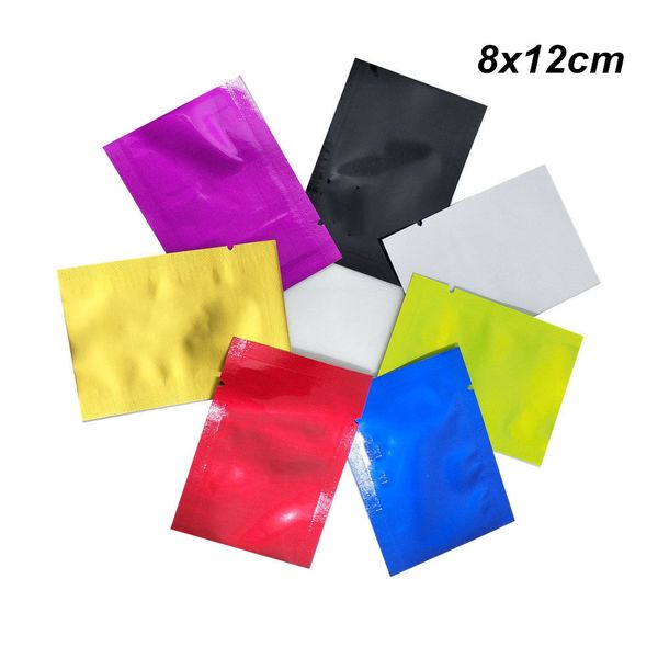 100pcs 8x12cm multi colors open pure aluminum foil packaging bag vacuum heat seal snack candy storage mylar bags flat food retails pouch
100pcs 8x12cm multi colors open pure aluminum foil packaging bag vacuum heat seal snack candy storage mylar bags flat food retails pouch