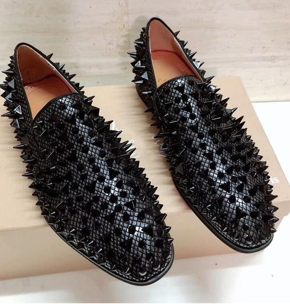 new mens square toe studded spikes back red bottom tassel loafers designer business wedding party dress shoes men oxfords walking shoes l106, Black
new mens square toe studded spikes back red bottom tassel loafers designer business wedding party dress shoes men oxfords walking shoes l106, Black
