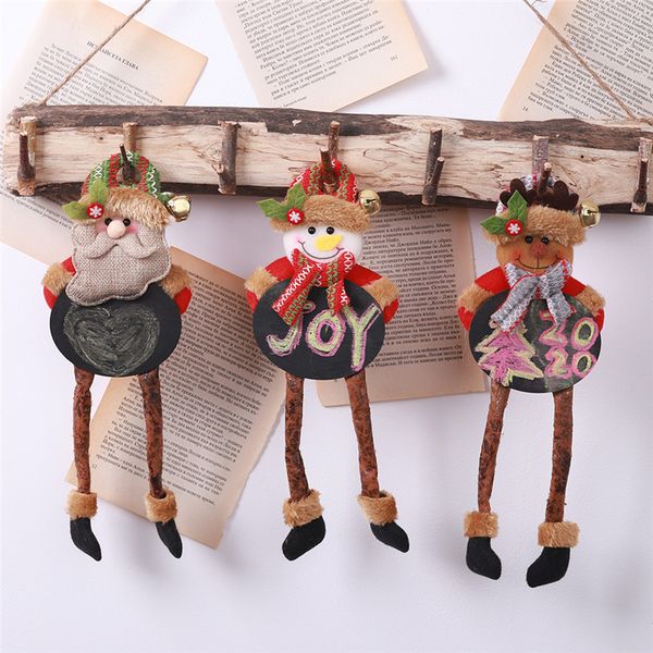 new year christmas day decorations small blackboard hanging leg doll pendant children's diy cartoon christmas tree hanging af179
new year christmas day decorations small blackboard hanging leg doll pendant children's diy cartoon christmas tree hanging af179
