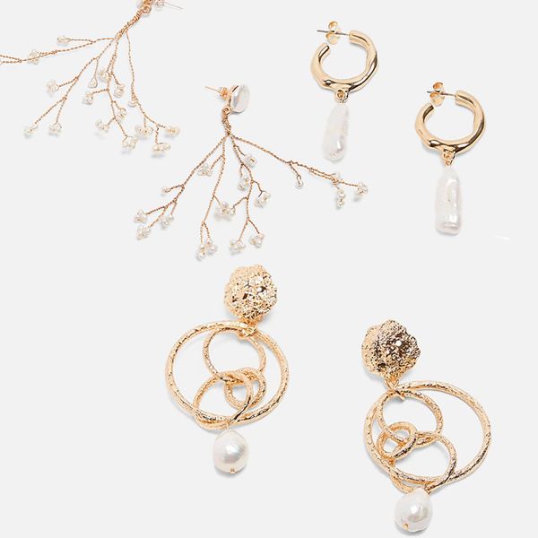 2019 новый jewelry винтажный утрированный большой круглый металлический жемчуг серьги для женщин свадебные аксессуары, Silver
2019 новый jewelry винтажный утрированный большой круглый металлический жемчуг серьги для женщин свадебные аксессуары, Silver