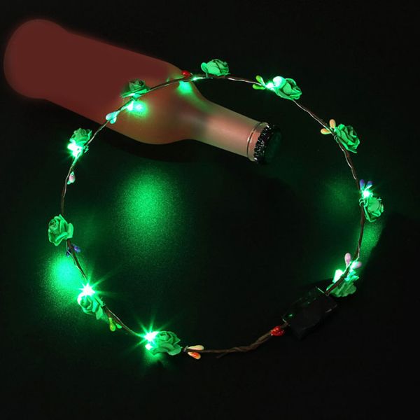 glowing garland wedding party crown flower headband led light christmas neon wreath decoration luminous hair garland hairband
glowing garland wedding party crown flower headband led light christmas neon wreath decoration luminous hair garland hairband
