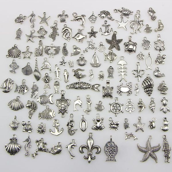 100шт craft silver beads морских животных смешанные подвески diy браслет античный аксессуары изготовление ювелирных изделий ожерелья сплава, Bronze;silver
100шт craft silver beads морских животных смешанные подвески diy браслет античный аксессуары изготовление ювелирных изделий ожерелья сплава, Bronze;silver