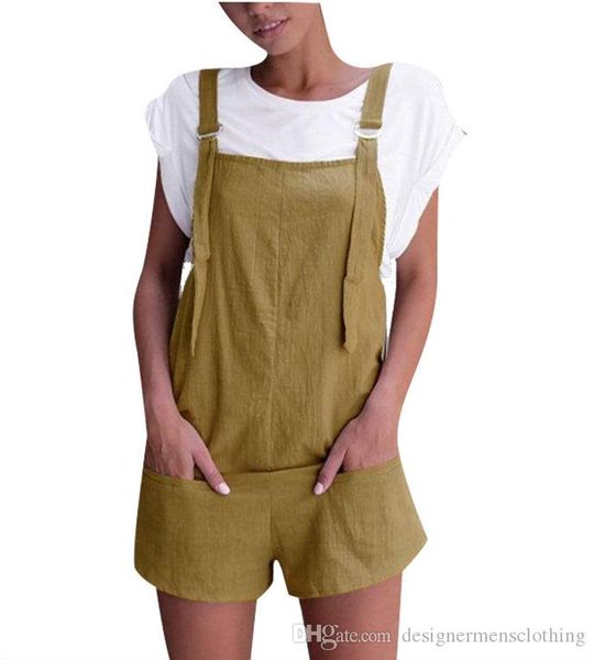 summer overalls womens jumpsuits casual womens loose sleeveless womens rompers colorful ladies shorts with pockets, Black;white
summer overalls womens jumpsuits casual womens loose sleeveless womens rompers colorful ladies shorts with pockets, Black;white