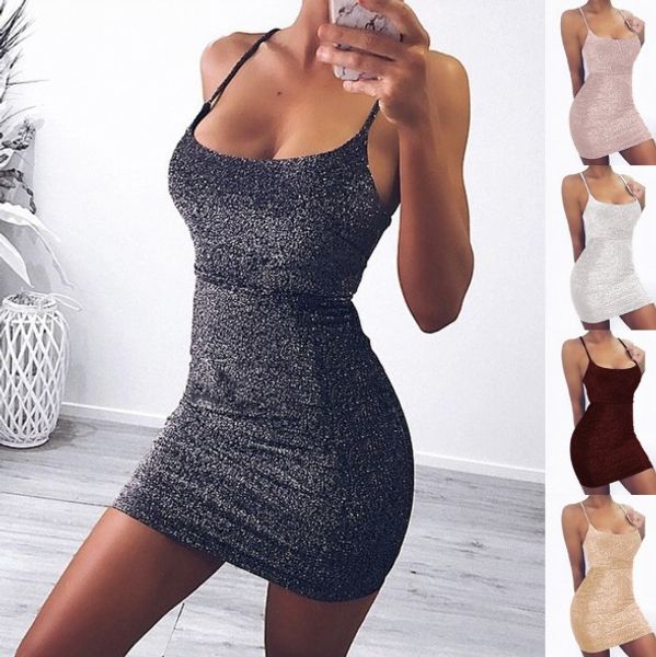 Women Sequins Strap Dresses Sexy Lingerie Party Club Sleeveless Dress Sparkling Backless Slim Dresses Mini Bodycon Free Shipping
Women Sequins Strap Dresses Sexy Lingerie Party Club Sleeveless Dress Sparkling Backless Slim Dresses Mini Bodycon Free Shipping