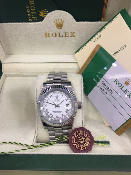 With original box luxury wri twatche apphire automatic mechanical 41mm day date white dial 118209 men men 039 watche
With original box luxury wri twatche apphire automatic mechanical 41mm day date white dial 118209 men men 039 watche