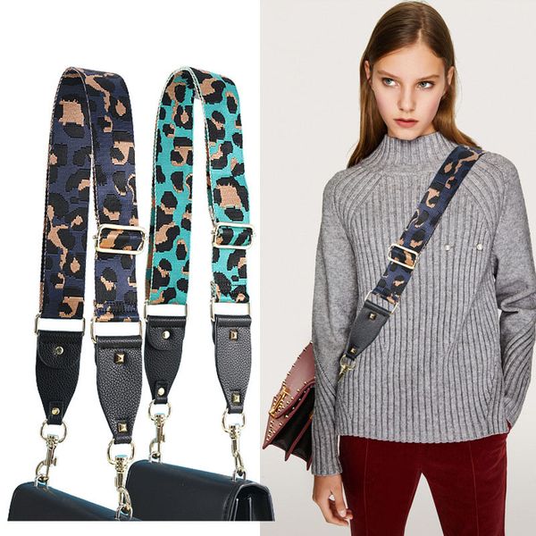 canvas leopard shoulder straps for shoulder crossbody bag adjustable belts solid wide strap women bag accessories purse chain, Black
canvas leopard shoulder straps for shoulder crossbody bag adjustable belts solid wide strap women bag accessories purse chain, Black
