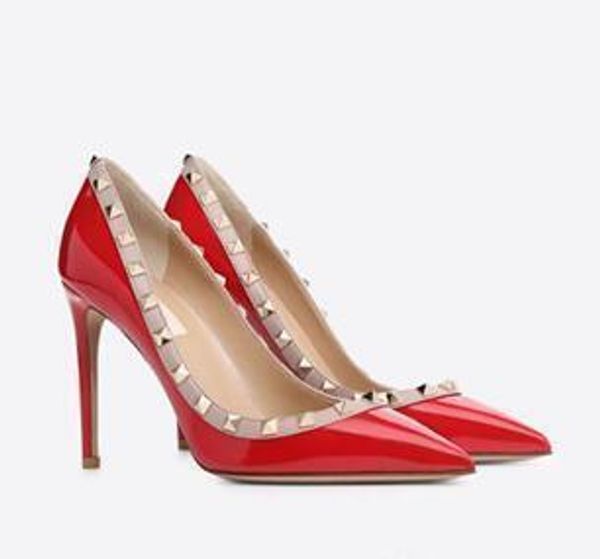 fashion designer new lady rivet heels, pointed leather banquet dress heels + box, size 35-42 #21, Black
fashion designer new lady rivet heels, pointed leather banquet dress heels + box, size 35-42 #21, Black