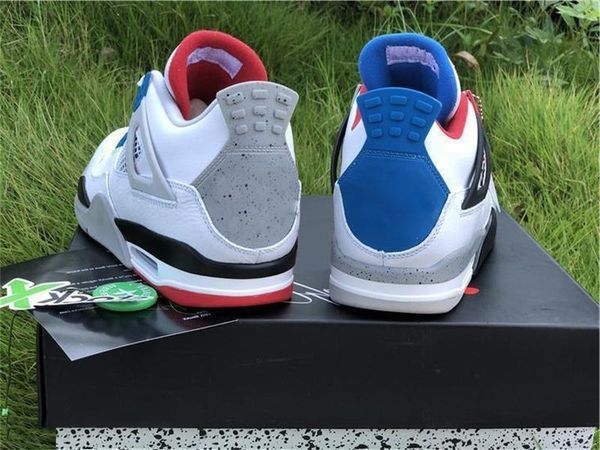 2019 new authentic air what the 4 basketball shoes retro black cement red white blue 4s ci1184-146 men sports sneakers with box
2019 new authentic air what the 4 basketball shoes retro black cement red white blue 4s ci1184-146 men sports sneakers with box