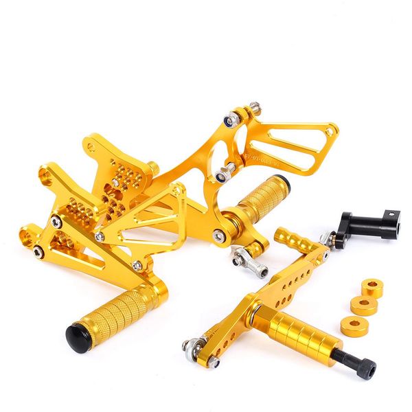motorcycle cnc aluminum adjustable rear set foot pegs for yamaha yzf r1 2007 2008 yzf-r1 yzfr1
motorcycle cnc aluminum adjustable rear set foot pegs for yamaha yzf r1 2007 2008 yzf-r1 yzfr1