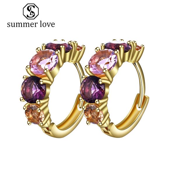 2019 colorful cubic zirconia cuff earrings for women korean style stainless steel crystal hoop earrings party wedding jewelry, Golden;silver
2019 colorful cubic zirconia cuff earrings for women korean style stainless steel crystal hoop earrings party wedding jewelry, Golden;silver