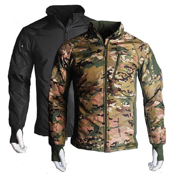new winter men tactical jacket coat winter cp camouflage waterproof breathable fleece combat jacket men hiking, Blue;black
new winter men tactical jacket coat winter cp camouflage waterproof breathable fleece combat jacket men hiking, Blue;black