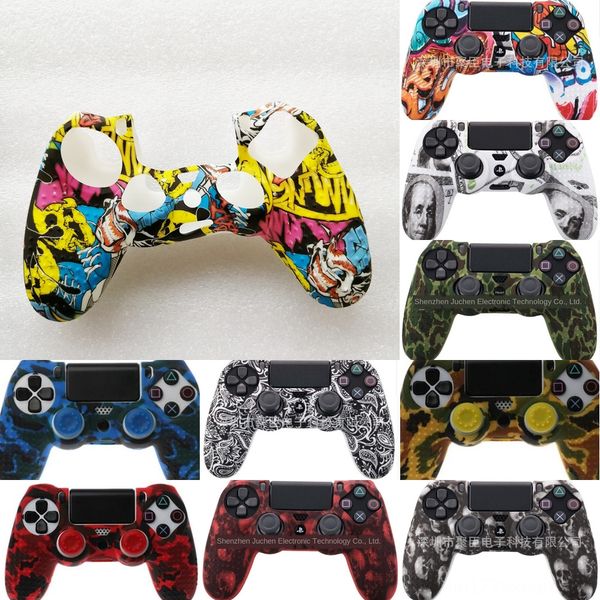 bknkf silicone 4 soft case gel skin cover for sony game 4 ps4 ps rubber controller shell joystick skin housing playstation accessories
bknkf silicone 4 soft case gel skin cover for sony game 4 ps4 ps rubber controller shell joystick skin housing playstation accessories