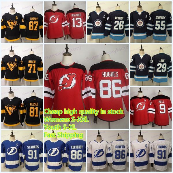 Women/Youth In Stock 86 Jack Hughes jerseys 76 Subban 87 Sidney Crosby 71 Evgeni Malkin 91 Steven Stamkos 86 Kucherov 26 Wheeler 29 Laine
Women/Youth In Stock 86 Jack Hughes jerseys 76 Subban 87 Sidney Crosby 71 Evgeni Malkin 91 Steven Stamkos 86 Kucherov 26 Wheeler 29 Laine
