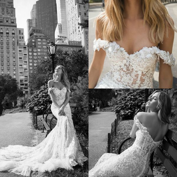 netta benshabu mermaid wedding dresses 2020 new off shoulder lace floral appliques beach wedding gowns illusion bridal dress custom, White
netta benshabu mermaid wedding dresses 2020 new off shoulder lace floral appliques beach wedding gowns illusion bridal dress custom, White