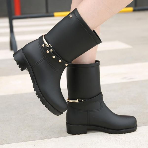 women rain boots transparent waterproof colorful spring autumn shoes rain boot woman ankle boots large size 2020 drf4, Black
women rain boots transparent waterproof colorful spring autumn shoes rain boot woman ankle boots large size 2020 drf4, Black