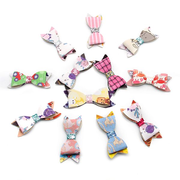 10 pcs 84x33mm randomly sold printed leather bows hair accessories for girls party decor 10yc6253 handmade materials clothing supplies, Black;white
10 pcs 84x33mm randomly sold printed leather bows hair accessories for girls party decor 10yc6253 handmade materials clothing supplies, Black;white