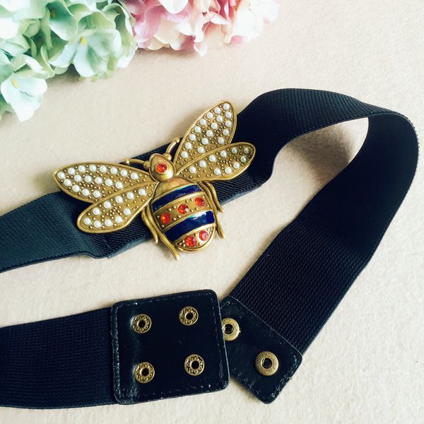 women fashion cute belt animal beading color striped copper buckle knit blets new 2018 spring summer y200501, Black;brown
women fashion cute belt animal beading color striped copper buckle knit blets new 2018 spring summer y200501, Black;brown