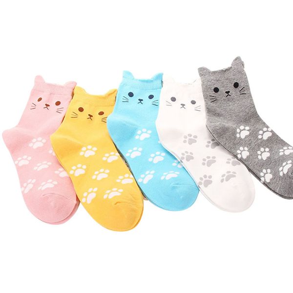 5 pairs women casual autumn animal pattern funny harajuku cartoon short funky warm ankle protector socks, Black;white
5 pairs women casual autumn animal pattern funny harajuku cartoon short funky warm ankle protector socks, Black;white