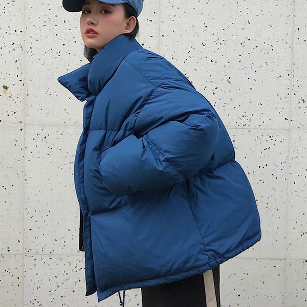 new thick cotton padded parka women winter jacket fashion hooded warm loose slim overcoat coat women elegant short parkas female, Black
new thick cotton padded parka women winter jacket fashion hooded warm loose slim overcoat coat women elegant short parkas female, Black
