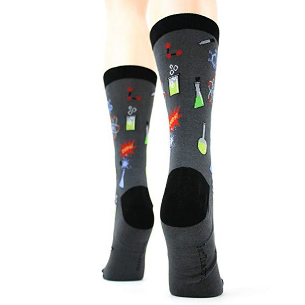women education themed casual sports socks printed dark blue novelty socks cotton spandex hosiery, Black
women education themed casual sports socks printed dark blue novelty socks cotton spandex hosiery, Black