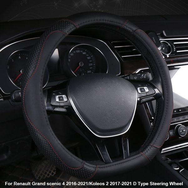 d type car steering wheel cover for grand scenic 4 2016 - 2021 koleos 2 2017 2018 2019 2020 2021 car styling volante
d type car steering wheel cover for grand scenic 4 2016 - 2021 koleos 2 2017 2018 2019 2020 2021 car styling volante