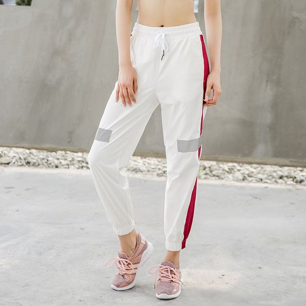 new style autumn and winter casual loose-fit athletic pants women's beam leg reflective strips fitness suit women's quick-d, Black;blue
new style autumn and winter casual loose-fit athletic pants women's beam leg reflective strips fitness suit women's quick-d, Black;blue
