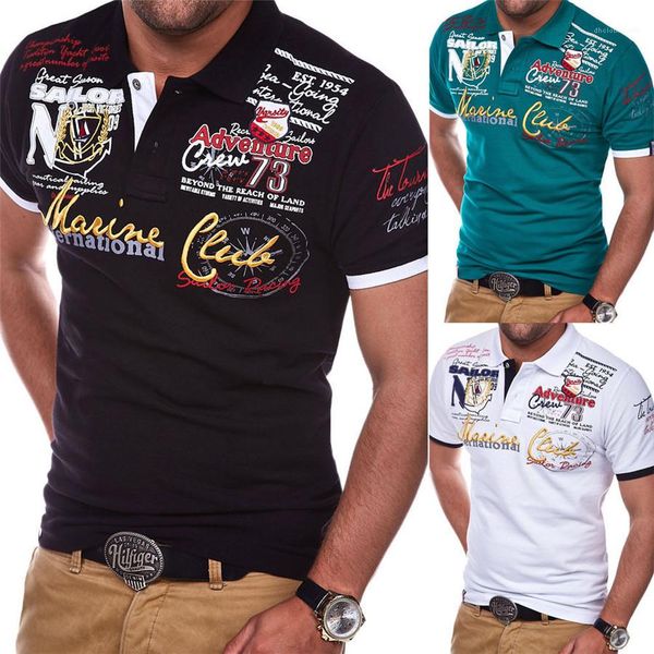 turn down воротник письма полиэстер мужчины мода tshirts повседневный homme tops мужские с коротким рукавом повседневные polos, White;black
turn down воротник письма полиэстер мужчины мода tshirts повседневный homme tops мужские с коротким рукавом повседневные polos, White;black