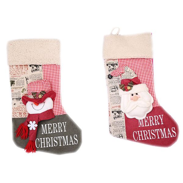 large christmas candy gift bag santa claus snowman sock xmas tree stockings pendant ornaments gifts bags for home decoration
large christmas candy gift bag santa claus snowman sock xmas tree stockings pendant ornaments gifts bags for home decoration
