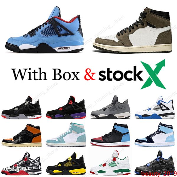 2020 basketball shoes 4 4s black cat bred white cement travis scotts 1 1s pine green unc shattered backboard mens sport sneakers
2020 basketball shoes 4 4s black cat bred white cement travis scotts 1 1s pine green unc shattered backboard mens sport sneakers