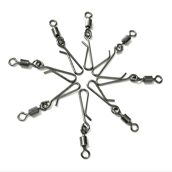 joshnese 50pcs swivels rolling swivel interlock snap hook lure connector terminal tackle swivel fishihooks device
joshnese 50pcs swivels rolling swivel interlock snap hook lure connector terminal tackle swivel fishihooks device