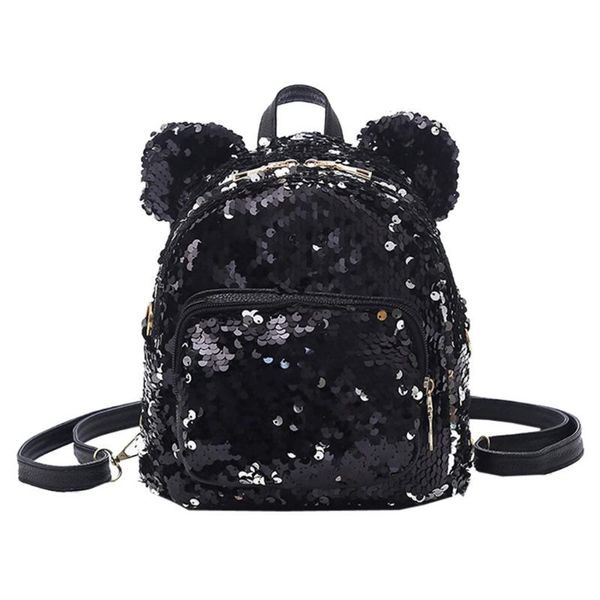 20# fashion lady sequins school backpack satchel girls student travel shoulder bag korean kawaii cute ear women ladies backpacks
20# fashion lady sequins school backpack satchel girls student travel shoulder bag korean kawaii cute ear women ladies backpacks